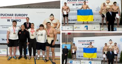 Вінницькі спортсмени привезли медалі з Кубку Європи з сумо