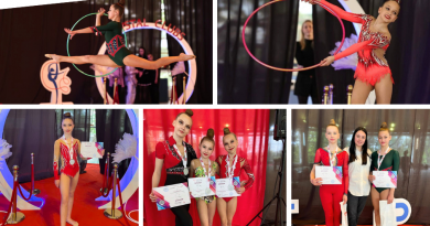 Вінничанки успішно виступили на Всеукраїнському турнірі з художньої гімнастики