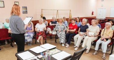 У терцентрі для відвідувачів провели психологічний тренінг «Моє місце в колективі»