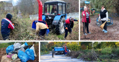 Вінницька громада впорядковує місто в межах осіннього прибирання Вінницька громада впорядковує місто в межах осіннього прибирання