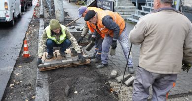 Тривають роботи з покращення доступності площі Героїв Майдану