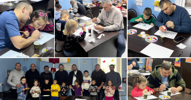 У Вінниці відбувся майстер-клас для батьків і дітей з розписування гіпсових фігурок