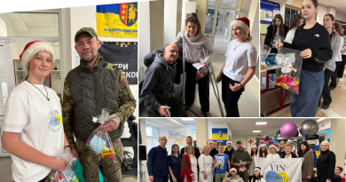 Учасники VinPatriot відвідали поранених Захисників і принесли їм гостинці