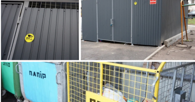 Ще один контейнерний майданчик для сортування сміття з’явився у місті