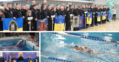 Вінниця прийняла чемпіонат з плавання серед військовослужбовців Нацгвардії України