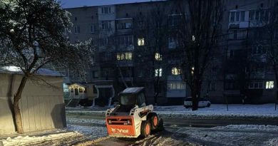 У Вінниці через ожеледицю на дороги вивели 34 спецмашини й залучили додаткові бригади