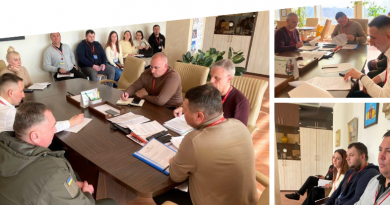 Комісія з демонтажу незаконно встановлених елементів благоустрою провела своє перше засідання