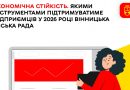 Інструменти підтримки підприємців: плани місцевої влади на 2026 рік