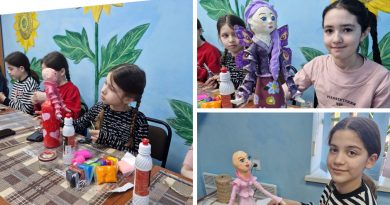 У VinSmart Центрі діти виготовляли декоративні фігурки-підсвічники