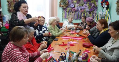 Для відвідувачок Вінницького терцентру організували спеціальний тематичний майстер-клас