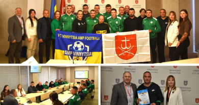 У міській раді Вінниці зустрілися з ветеранами-спортсменами