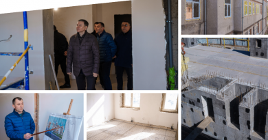 У місті продовжується реконструкція приміщення майбутнього Сімейного медичного центру та будівництво протирадіаційного укриття