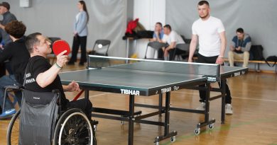 Ветерани Вінниці визначали переможців на турнірі з настільного тенісу