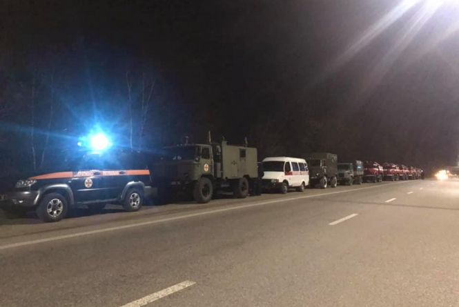 Пожежі на Київщині: 128 рятувальника на 27 машинах з Вінниччини виїхали на допомогу