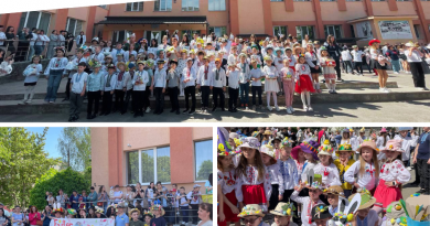 Підтримка військових: у вінницькому ліцеї № 16 провели парад капелюшків