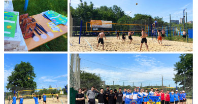 Позитивний день та неймовірна спортивна атмосфера панували сьогодні у Вінниці: відбувся традиційний турнір із пляжного волейболу