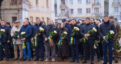 У Вінниці вшанували пам’ять Героїв Небесної Сотні та загиблих у війні