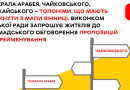 Топоніми, які мають зникнути з мапи Вінниці. Міська рада запрошує вінничан долучитися до громадського обговорення пропозицій щодо перейменування вулиць