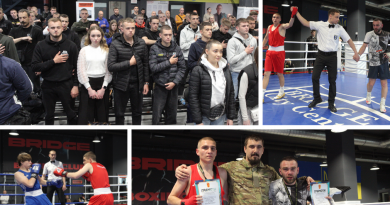 Боксерський турнір у Вінниці присвятили пам’яті полеглих артилеристів полку «Азов»