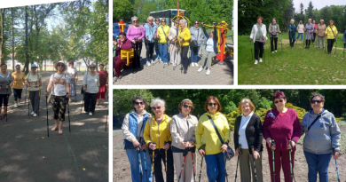Скандинавська хода — новий напрям активності у Вінницькому терцентрі