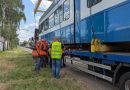 До Вінниці доставили черговий швейцарський трамвай моделі Tram-2000