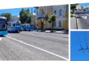 У центрі Вінниці з’явилась нова виділена смуга для тролейбусів і автобусів