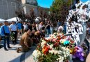 У Вінниці посадили сакури на згадку про жертв ракетного удару по площі Перемоги