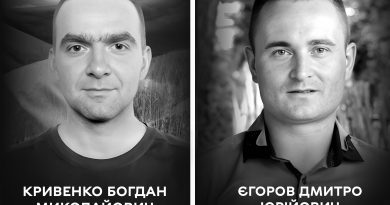 Сьогодні Вінниця проводжає в останню путь воїнів Богдана Кривенка та Дмитра Єгорова