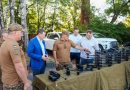 Міжрегіональний координаційний гуманітарний штаб передав нацгвардійцям 200 FPV-дронів та два позашляховики