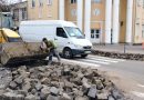 На розі Соборної та Артинова стартував другий етап робіт із облаштування безбар’єрного маршруту