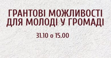 Вінницьку молодь запрошують дізнатися, як правильно подати заявку на грант і отримати державну підтримку