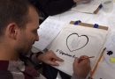Татусі-ветерани разом із дітьми взяли участь у творчому майстер-класі з розпису шоперів