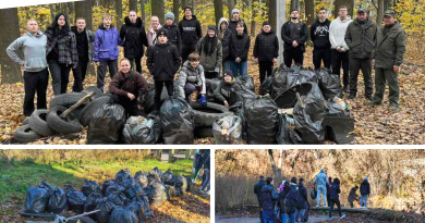 Небайдужі вінничани взяли участь в осінньому прибиранні територій
