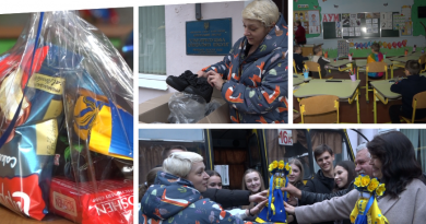 Учні з Вінниці завітали до Староприлуцької школи з теплими подарунками