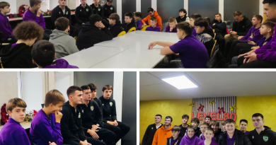 Молодь міста зустрілася з футболістами ФК «Нива» на мотиваційній зустрічі