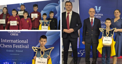 Шахіст із Вінниці Олександр Шабунін став переможцем міжнародного турніру в Польщі