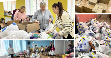 Вінничани передали новорічні подарунки дітям Балаклійської громади