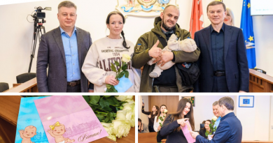 Сергій Моргунов привітав батьків немовлят, які з’явилися на світ у різдвяно-новорічні свята