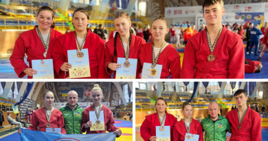 Шість призових медалей привезли спортсмени з Вінниці з чемпіонату України з самбо