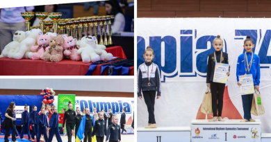 Вихованки Вінницької МДЮСШ №1 успішно виступили на міжнародному турнірі з гімнастики