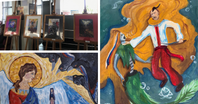 З нагоди четвертих роковин великої війни відкрито виставку малюнків вихованців Вінницької дитячої художньої школи