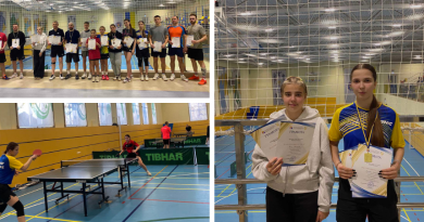 Вінницькі спортсмени МДЮСШ №1 посіли призові місця на чемпіонаті області з настільного тенісу, який відбувся у місті