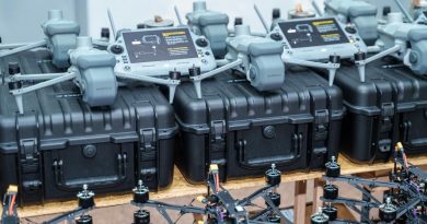 Міжрегіональний координаційний гуманітарний штаб передав «Червоній Калині» 200 FPV-дронів, 15 Matrice 4E та 400 окопних свічок