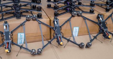 Міжрегіональний координаційний гуманітарний штаб передав «Артану» 100 FPV-дронів та п’ять Matrice 4Е