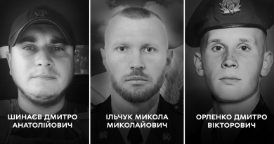 Сьогодні Вінниця проводжає в останню путь Захисників України: Дмитра Шинаєва, Миколу Ільчука, Дмитра Орленка