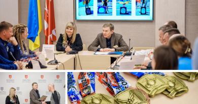 Вінниця відзначила ветеранів за успішний виступ на міжнародних адаптивних змаганнях у США