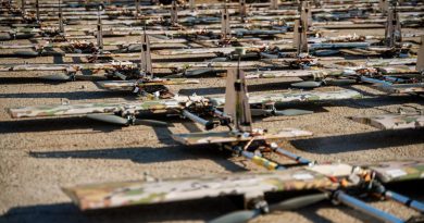 Міжрегіональний координаційний гуманітарний штаб передав 22-й бригаді автомобіль та 80 безпілотників «Блискавка»