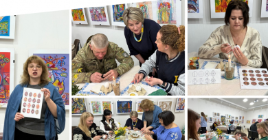 У Вінниці провели майстер-клас з писанкарства для воїнів і ветеранів