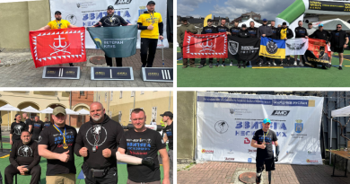 Вінницькі ветерани стали призерами турніру «Звитяга Нескорених»