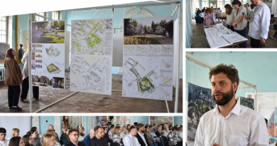 Виставку «Архітектурні історії, хроніки ідей» відкрили у центрі Вінниці